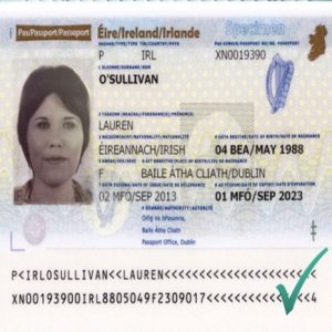 Correct example of a passport photo for international students applying to Iranian universities — required document for student visa and university admission in Iran via Alma Safir. 